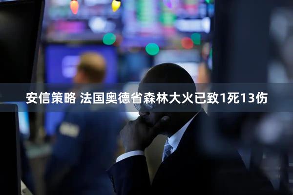 安信策略 法国奥德省森林大火已致1死13伤